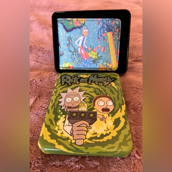 Wallet by Buckle-Down | Rick and Morty | Collectible Tin Included - Picture 1 of 6